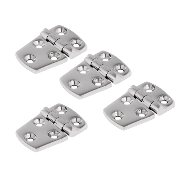 4pcs Marine Grade 316 Stainless Steel Short Side Door Hinge for Boats RV