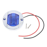 Marine Boat LED Stern Lights Lamps 12V 3 Inch Transom Mount  Blue